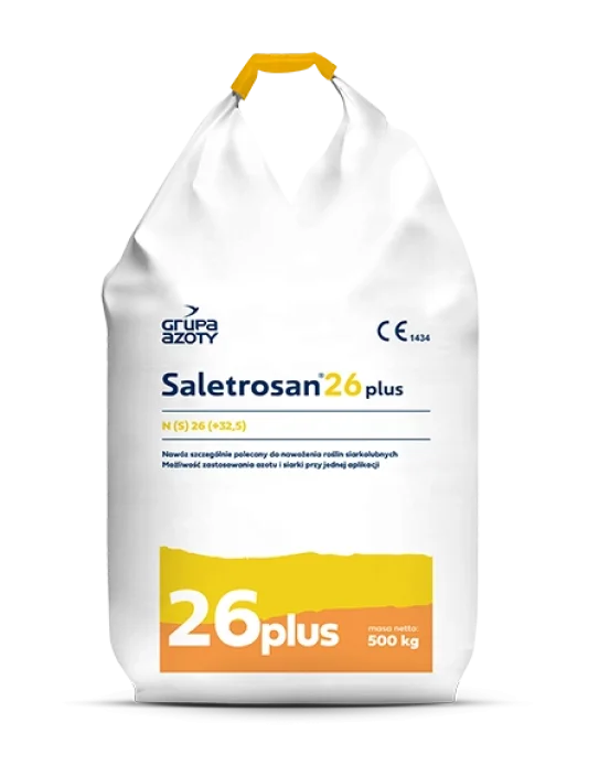 SALETROSAN 26%N plus + 13%S 500 kg