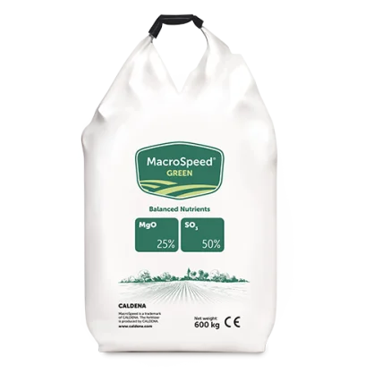 MacroSpeed Green 25%MgO 50%SO3 600 kg