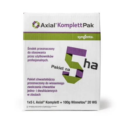 HERBICYD AXIAL KOMPLETT PAK ( AXIAL KOMPLETT 5L + WINNETOU 20 WG 100G )