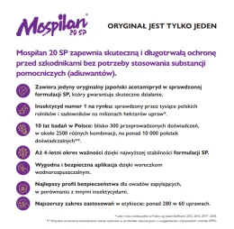 INSEKTYCYD MOSPILAN 20 SP 125 g